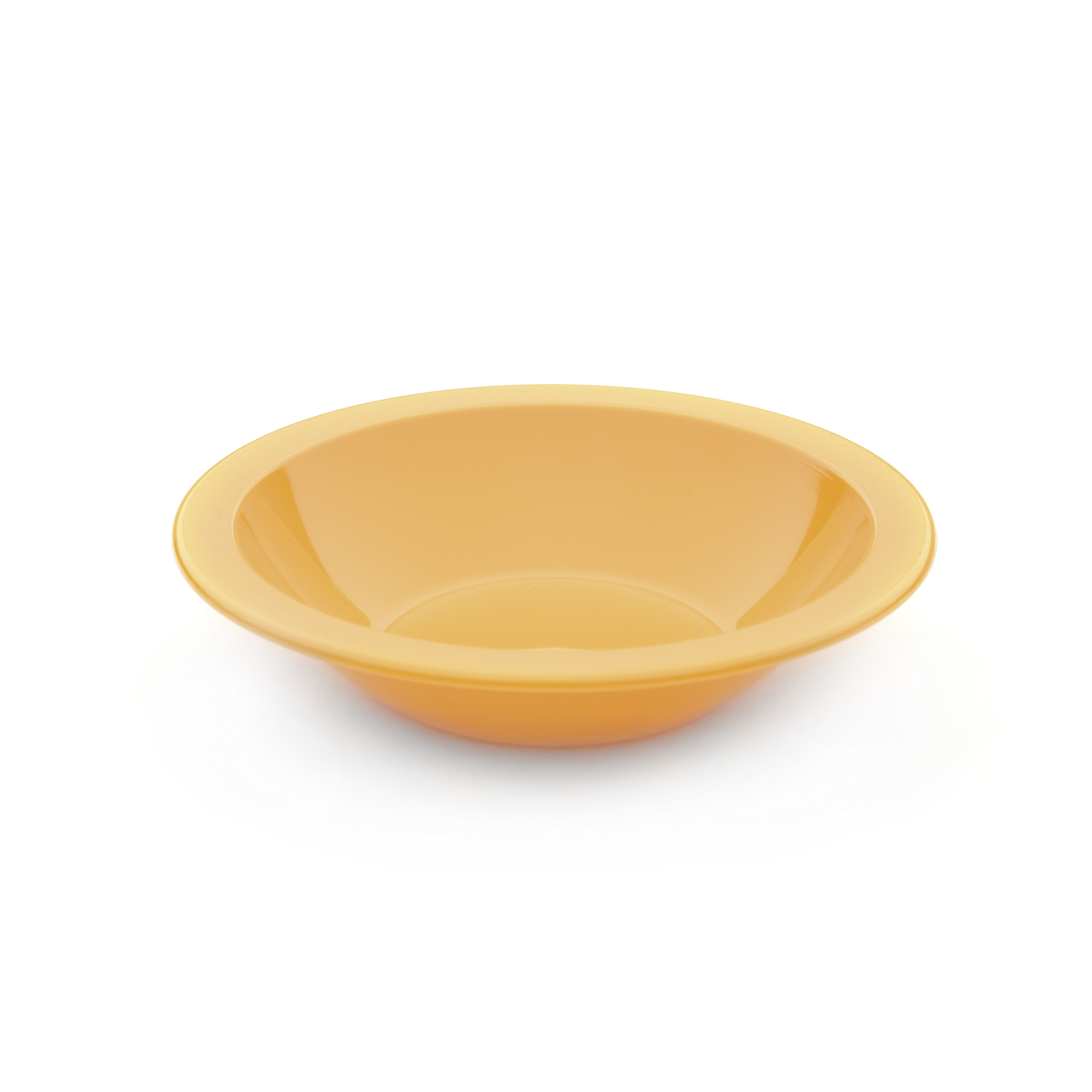 Polycarb Rimmed Bowls 170mm - Yellow